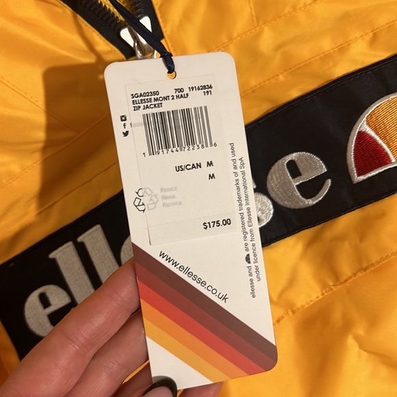 NWT Ellesse jacket size M - Picture 9 of 9